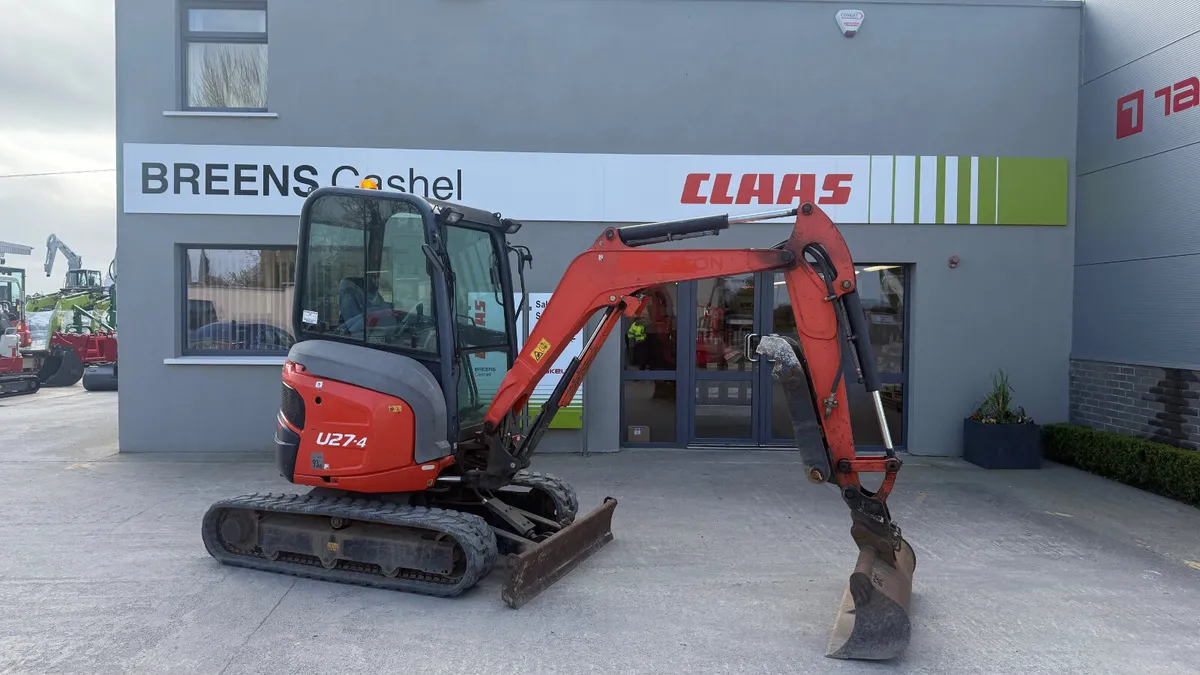 Kubota U27-4 Mini Digger - Image 1