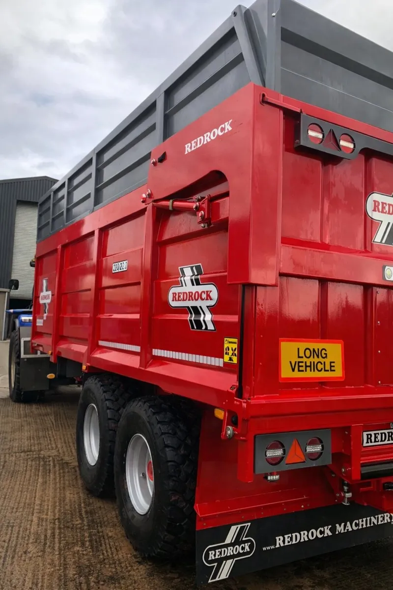 Red rock 22f silage trailer - Image 1