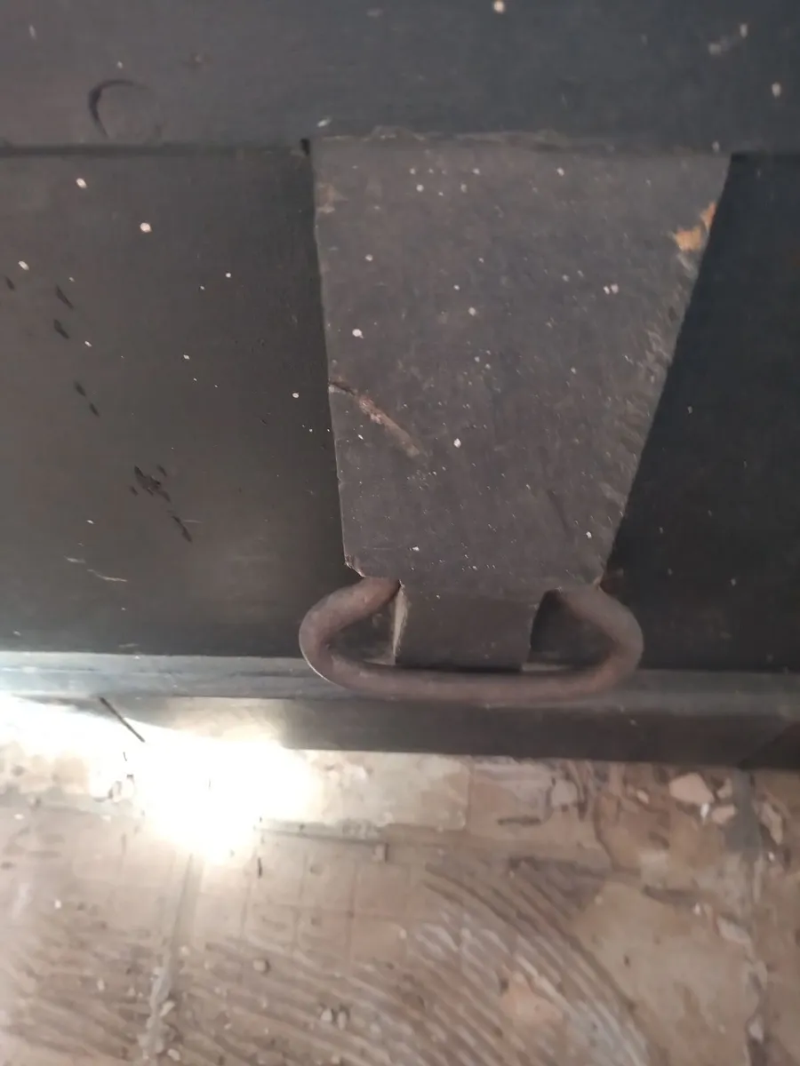 Victorian cabinet makers mahogany lined tool chest - Image 2