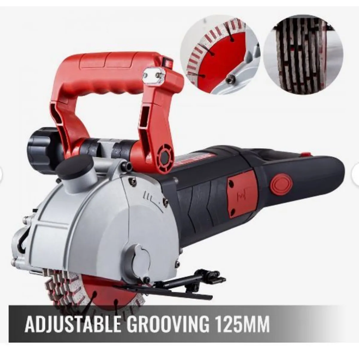 Wall Chaser, 34 mm Cutting Depth Wall Cutting - Image 2