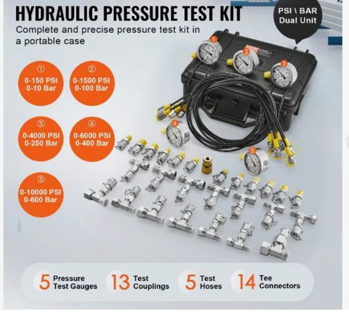 Hydraulic Pressure Test Kit - Image 3