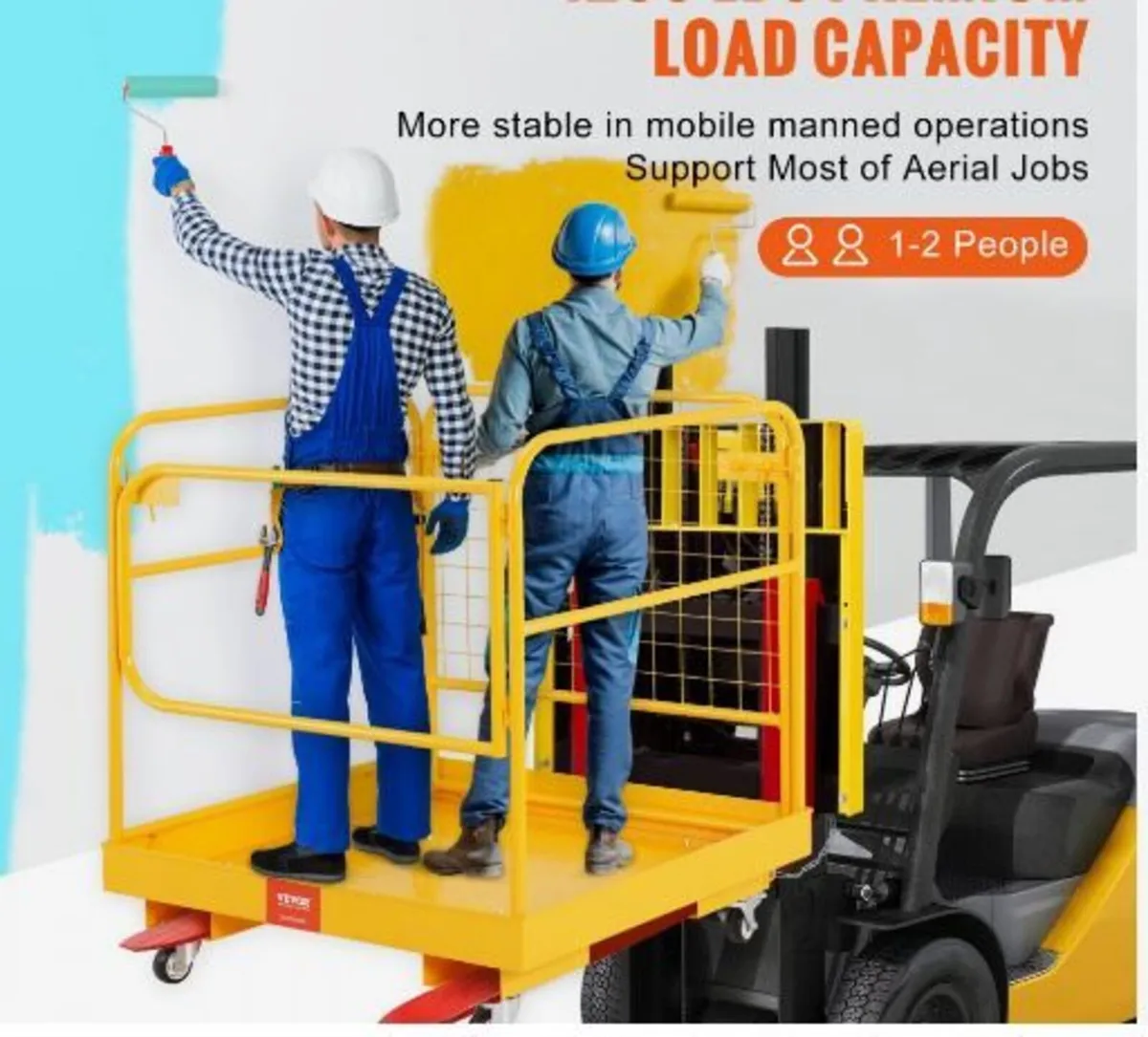 Forklift Safety Cage, 544.3 kg Load Capacity - Image 2