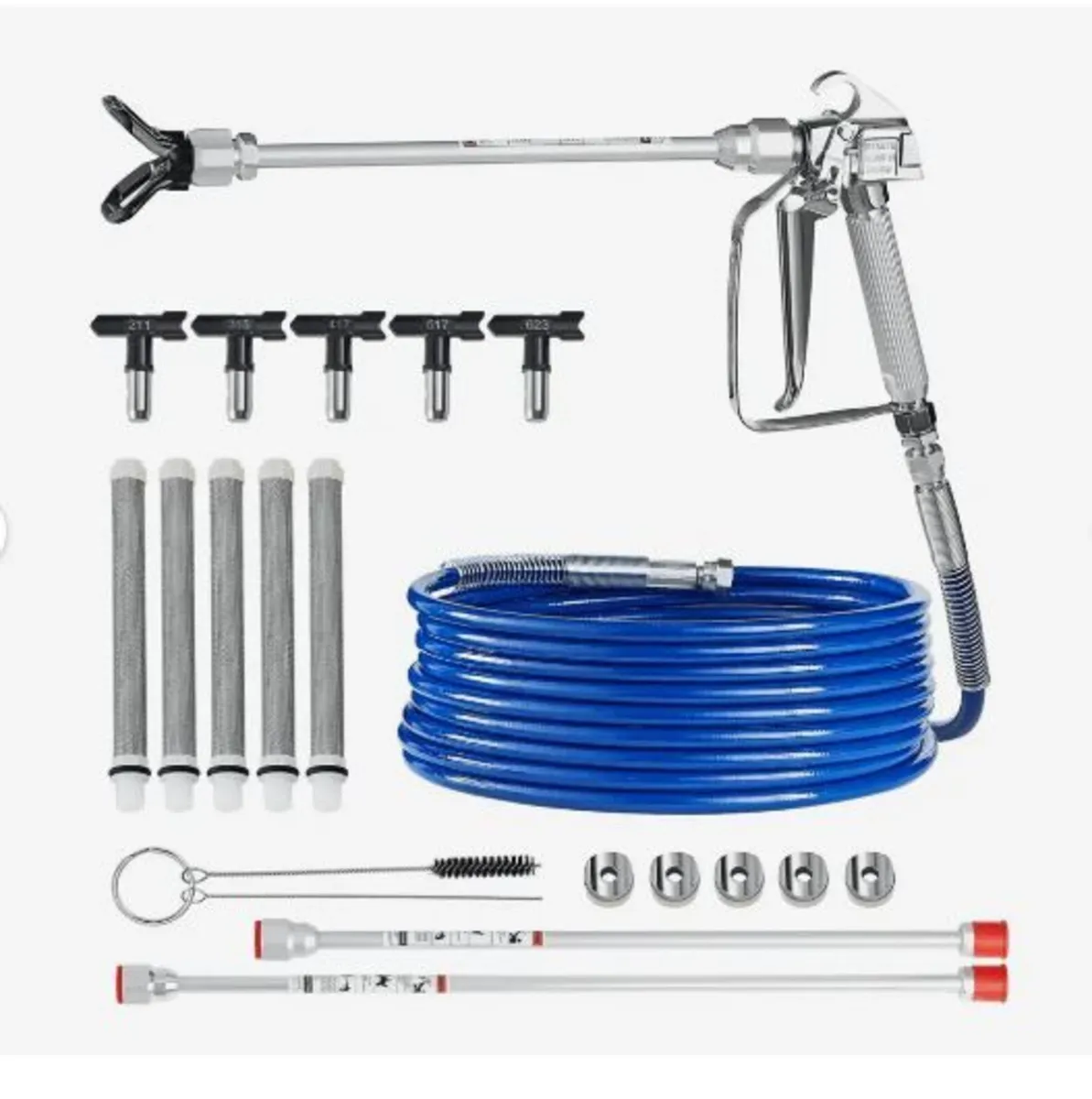 Airless Paint Spray Gun and Hose Kit - Image 1