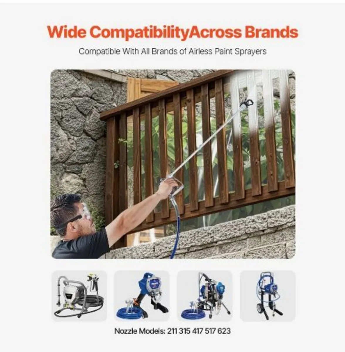 Airless Paint Spray Gun and Hose Kit - Image 2