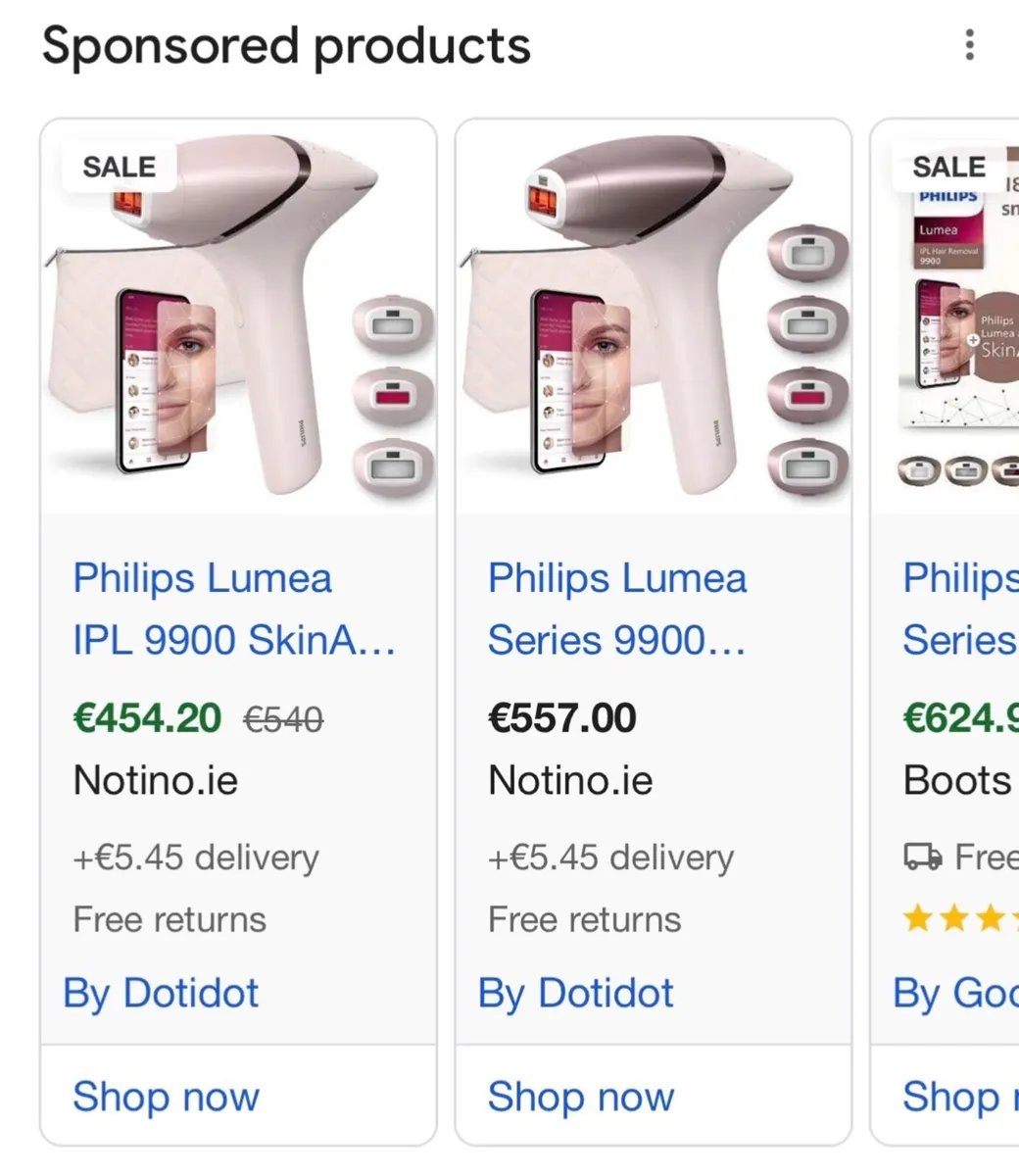Philips Lumea Prestige IPL Hair Removal - Image 2