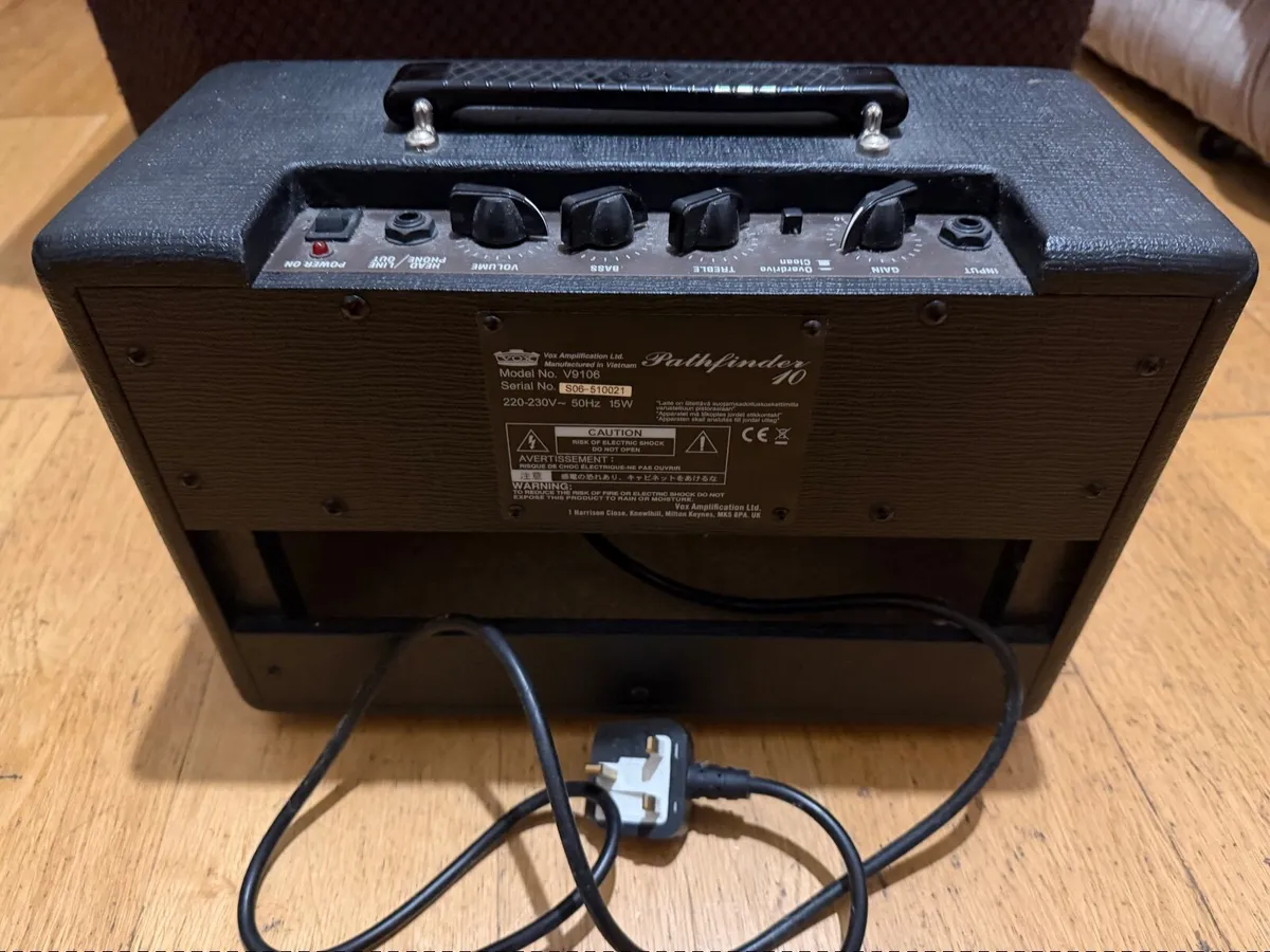 Vox Pathfinder 10 - 10W Electric Guitar Amplifier - Image 2