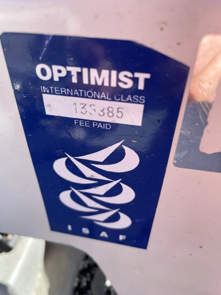 Optimist dinghy for sale - Image 4