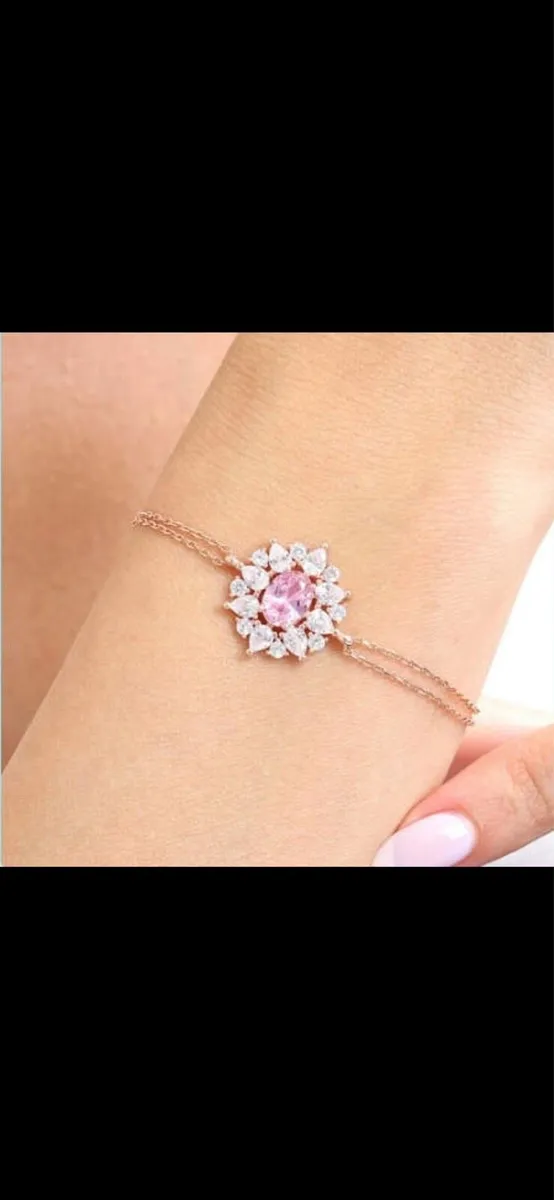 925 Silver Bracelet – New – Elegant - Image 3