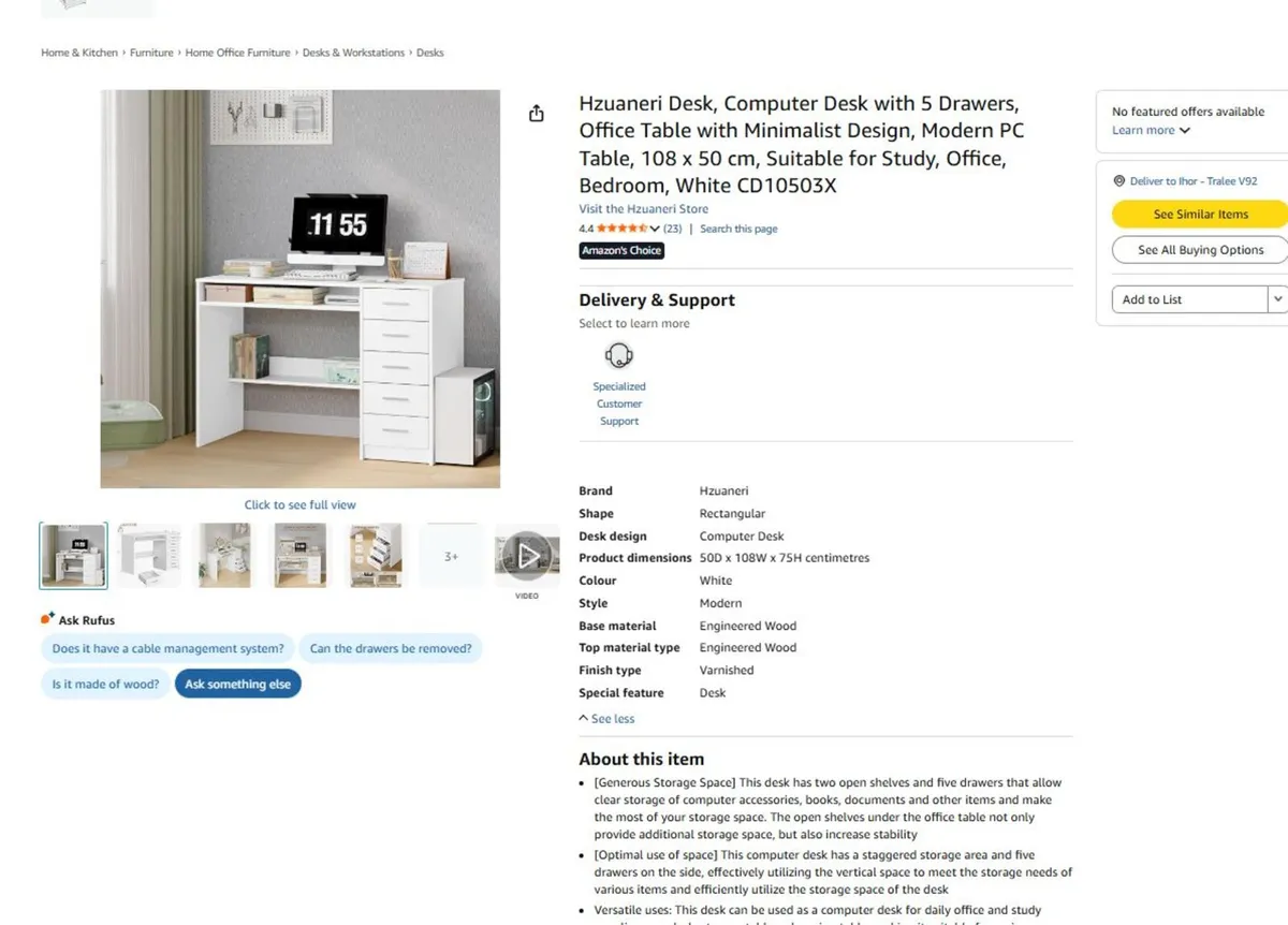 Computer Desk (NEW) - Image 2