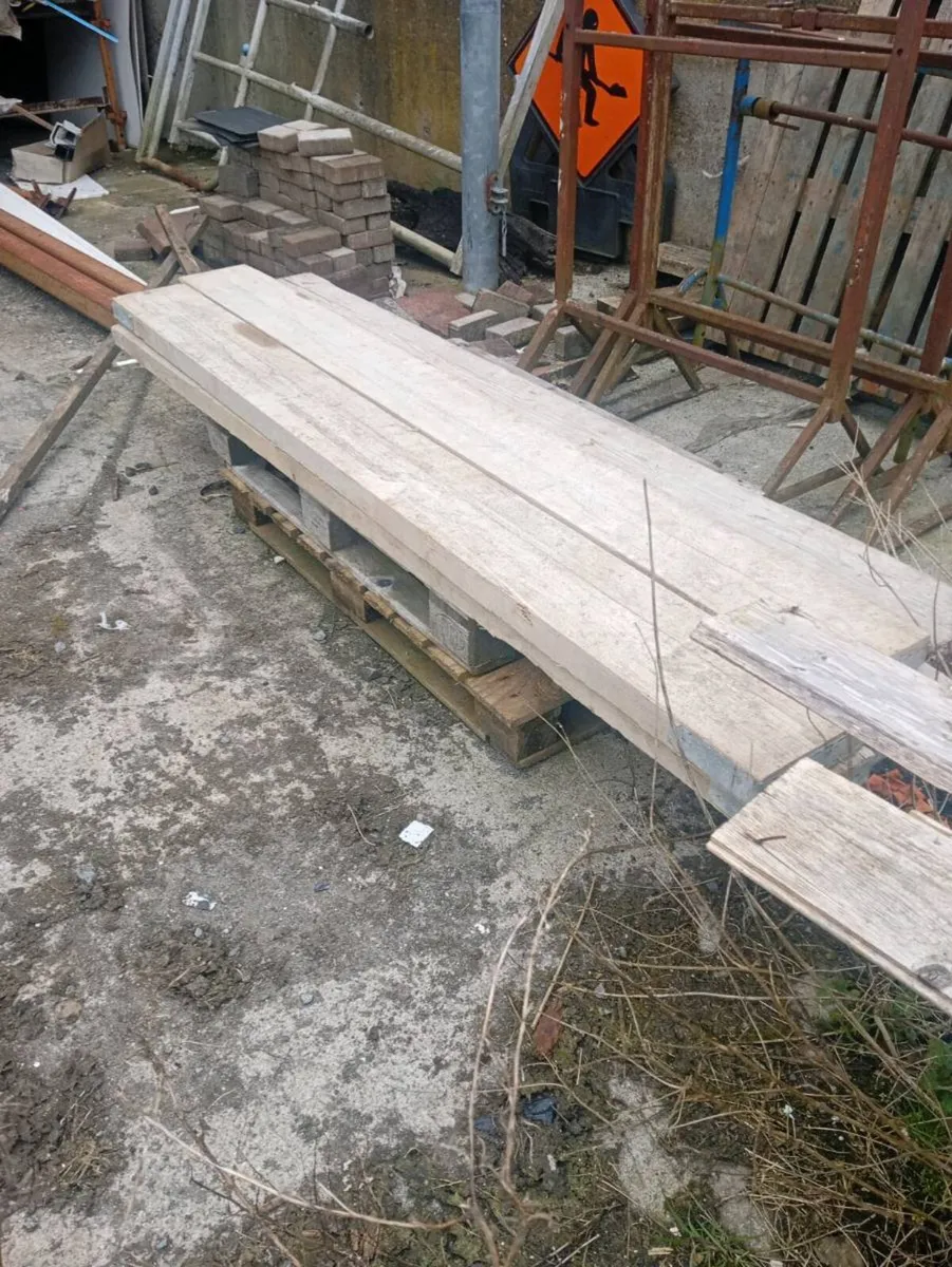 Scaffold. Planks and protection. Covers - Image 1