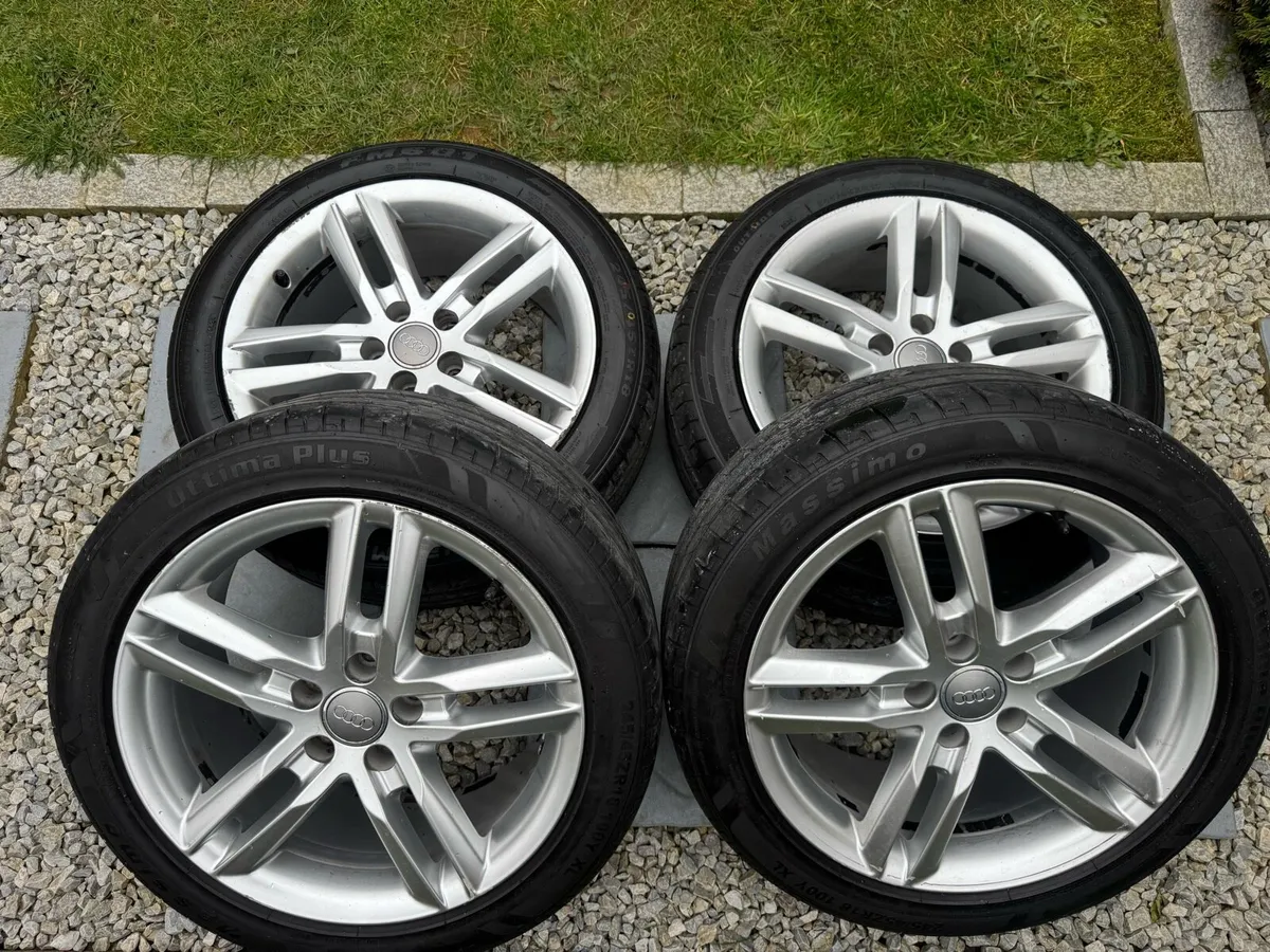 Genuine R18 Audi S-line Alloys & New tyres - Image 4