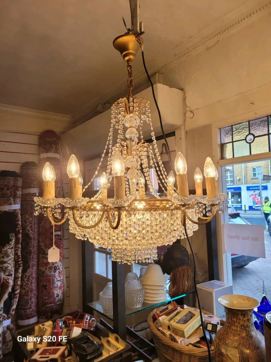 French crystal chandalier