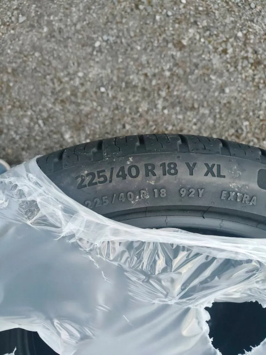 Continental tyres 225/40/18 - Image 2