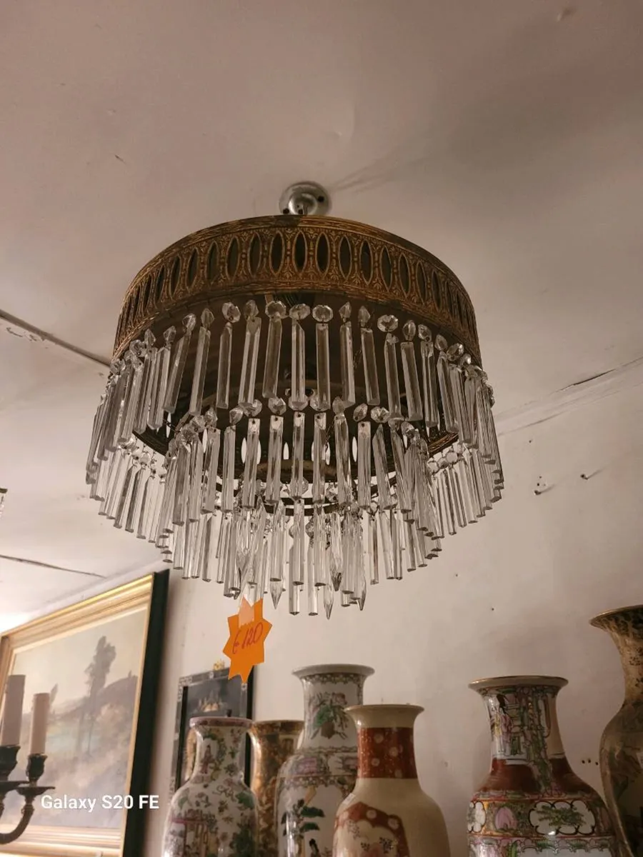 Art deco ceiling light