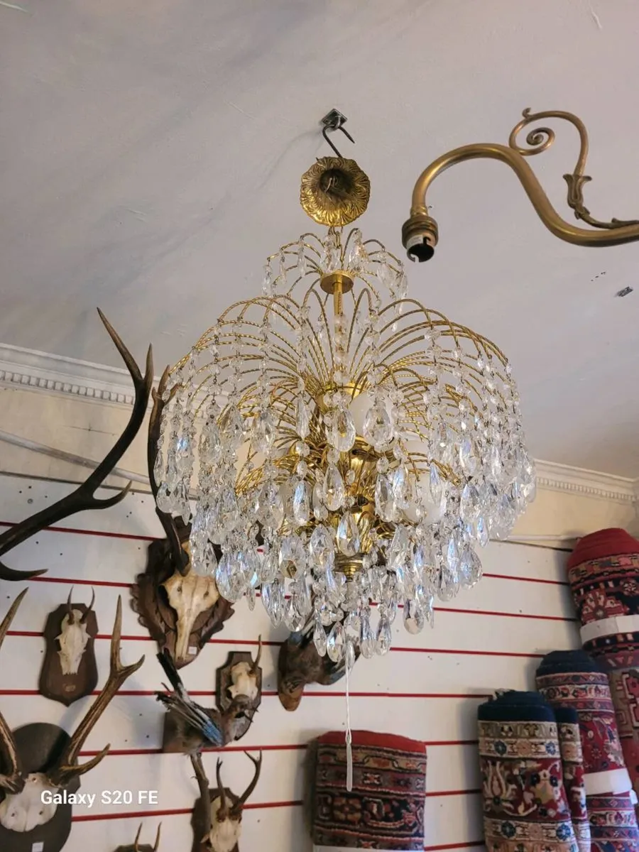Modern French crystal chandalier