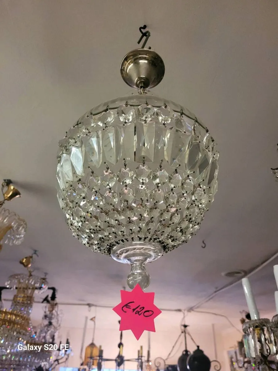 French crystal chandalier