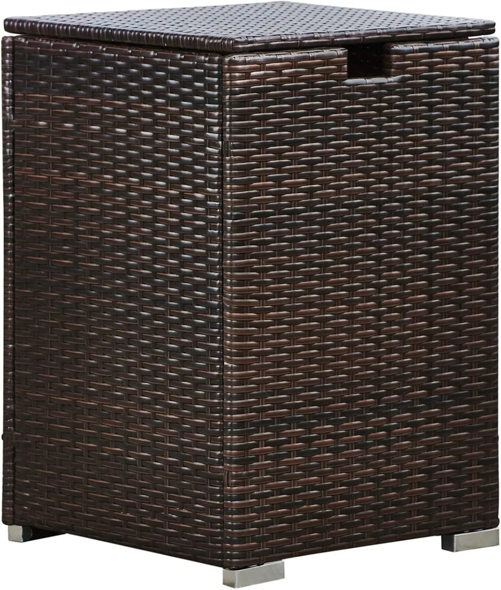 Outdoor Fire Pit Gas Bottle Tank Cover Storage - Image 1