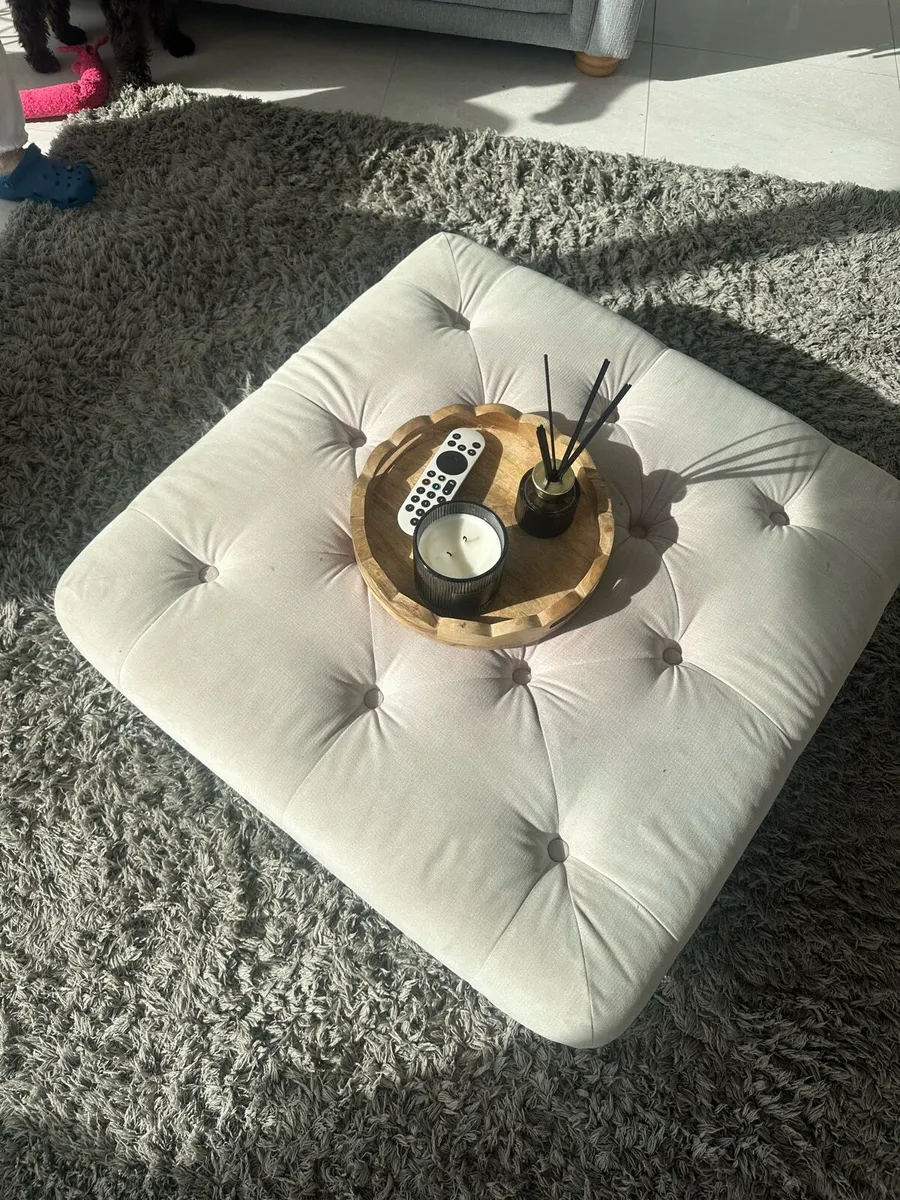 Arm Chair and foot stool - Image 4