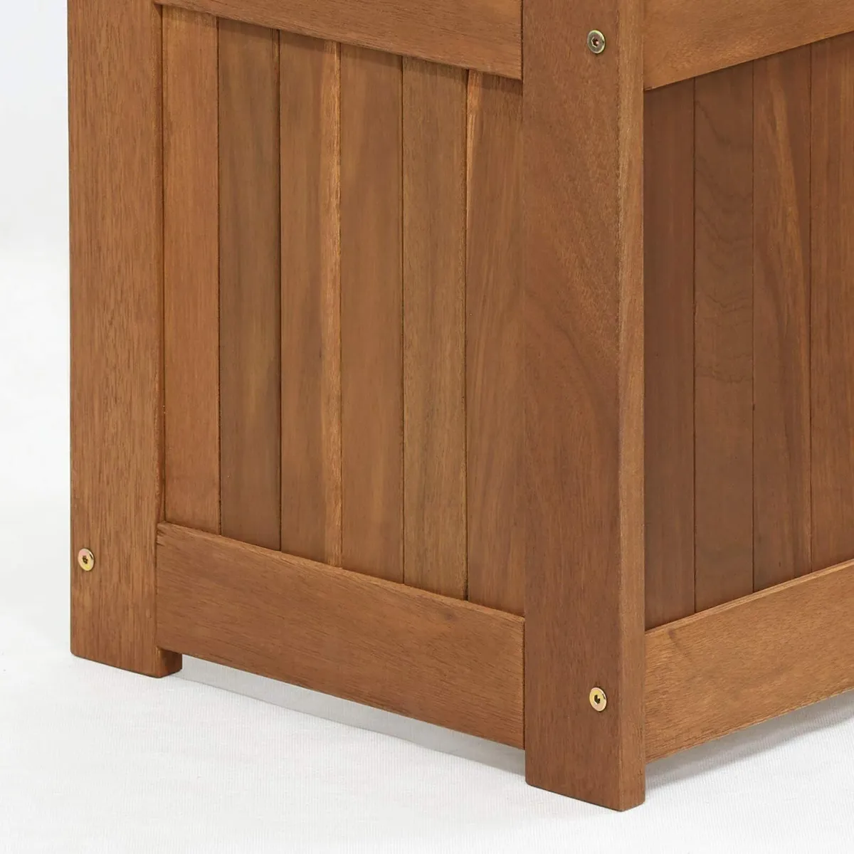 Tioman Hardwood Outdoor Flower Box Planter Stand - Image 4