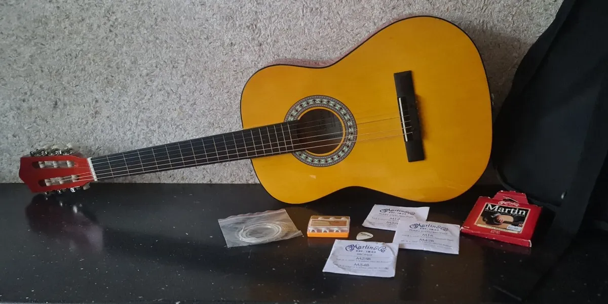 Taurus Classical Guitar with Accessories - Image 1