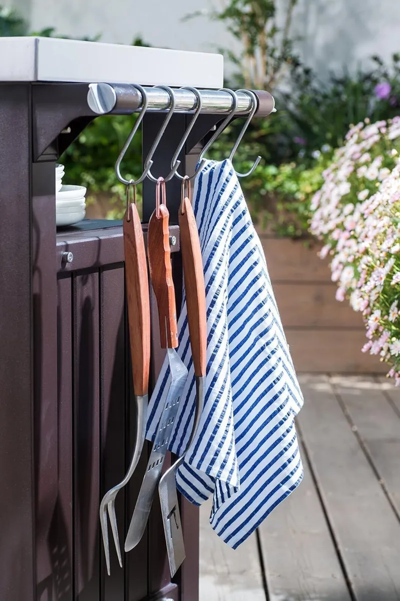 Unity Outdoor Kitchen Barbecue Trolley – 105 - Image 2