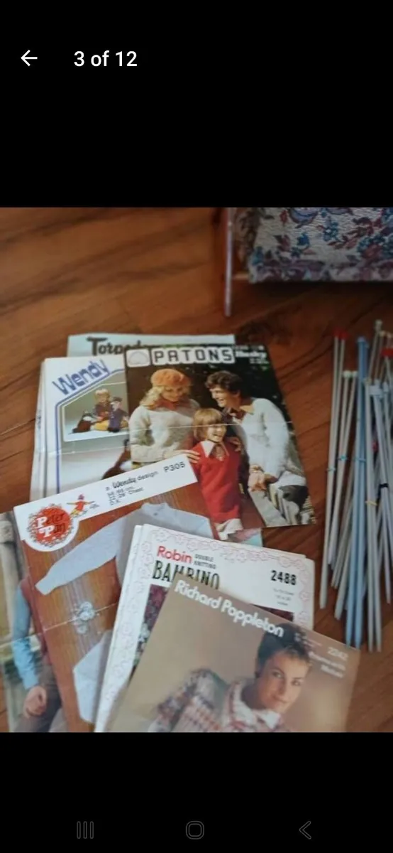 Vintage knitting bundle - Image 4