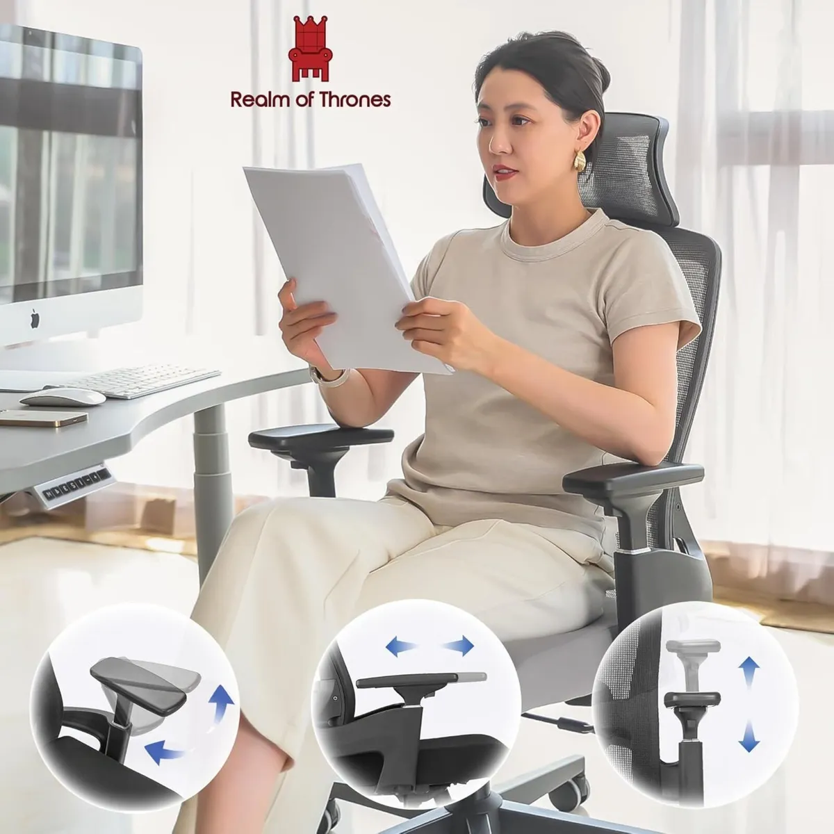 AVALON Ergonomic Office Chair for Home Gaming - Image 4