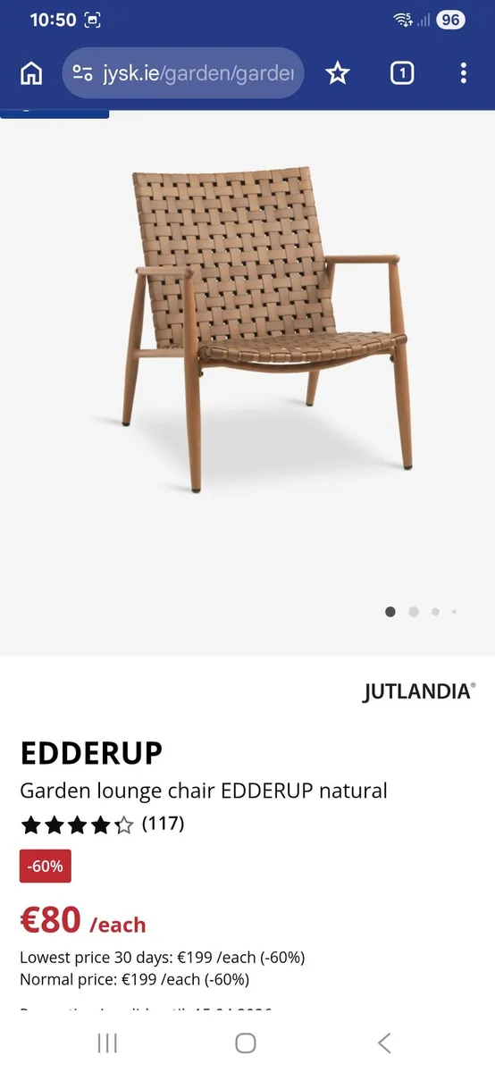 Jsky Edderup chair brand new - Image 2