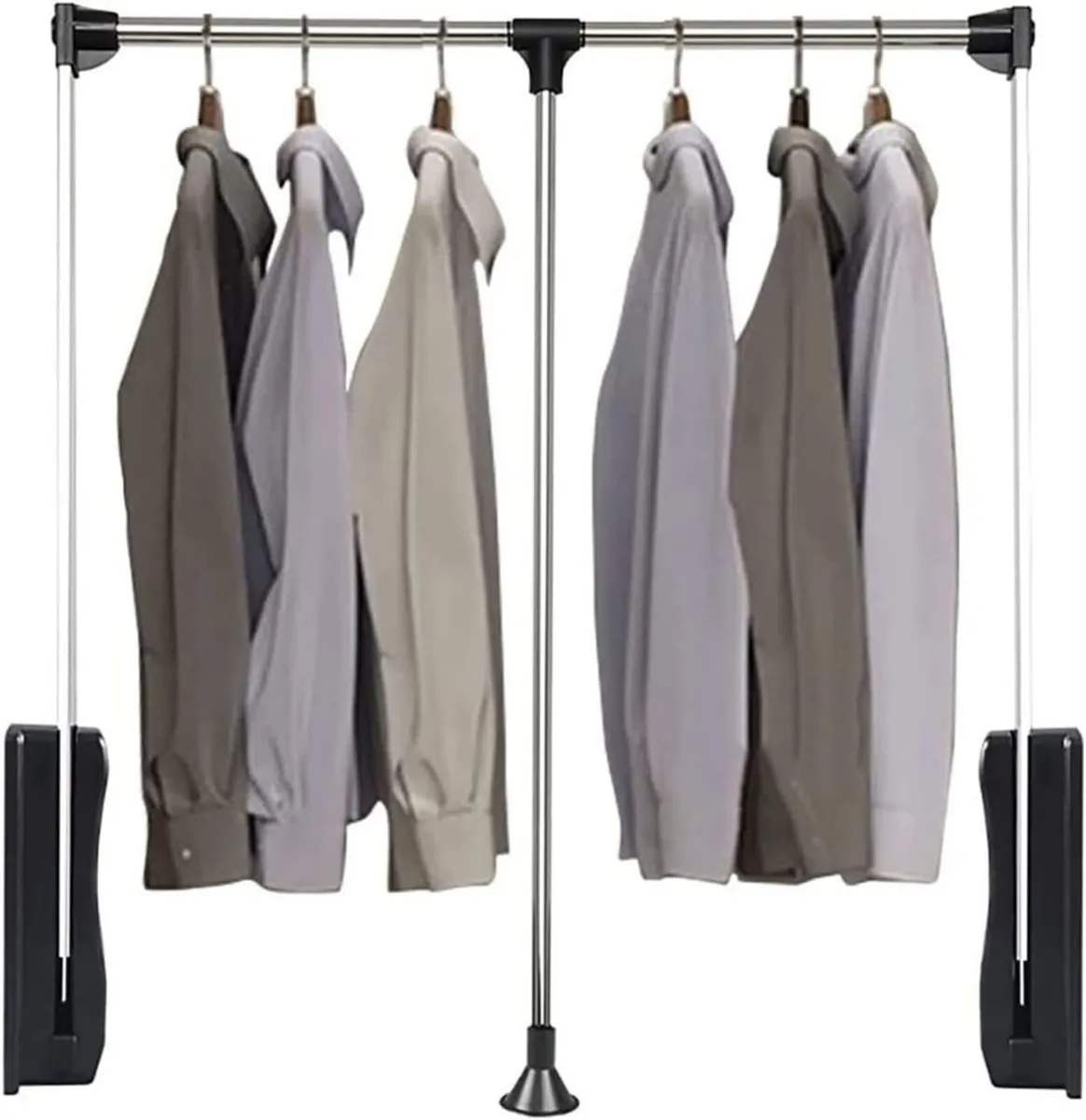 Pull Down Clothes Rail, Retractable, Heavy Duty - Image 1