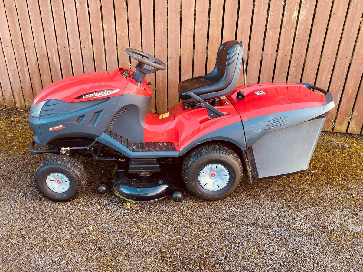 Castlegarden ride on mower XT190HD - Image 1