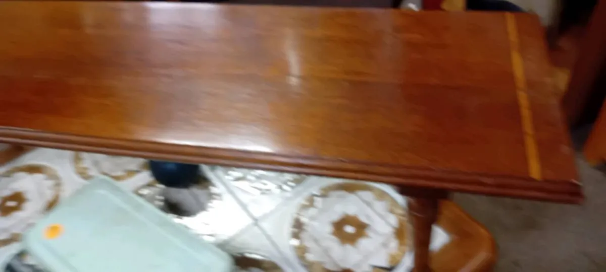 Small Edwardian Mahogany Plant Table - Image 2