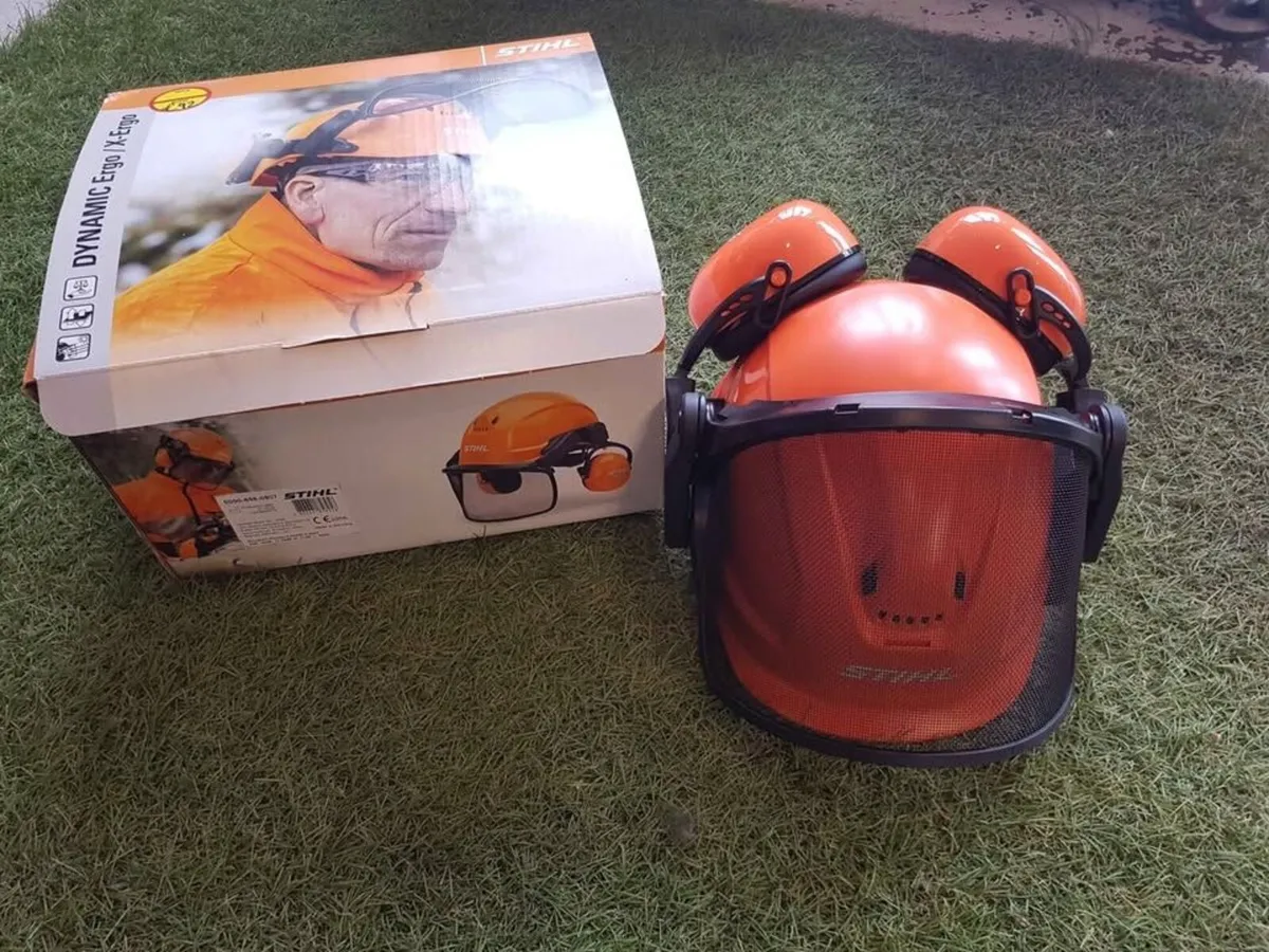 STIHL DYNAMIC ERGO HELMET SET - FOR SALE