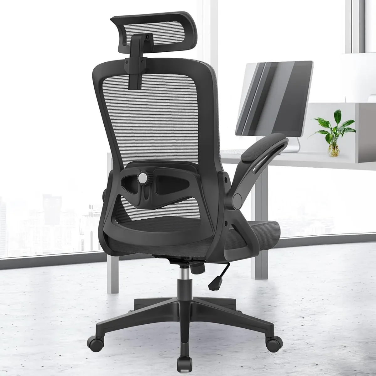 Office Chair Ergonomic with Lumbar Support - Image 1