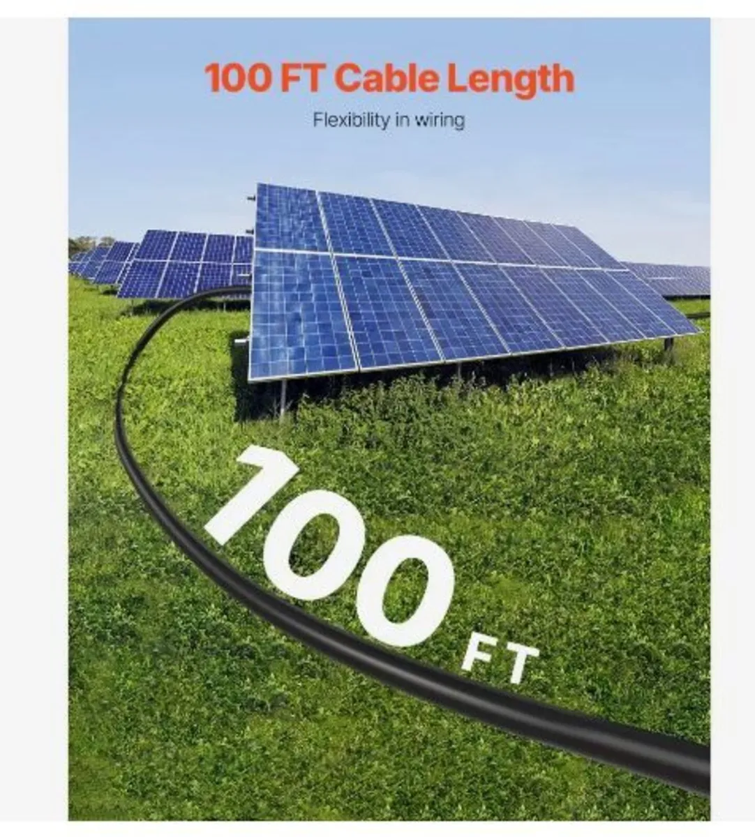 30.48m/100FT Solar Panel Extension Cable - Image 4