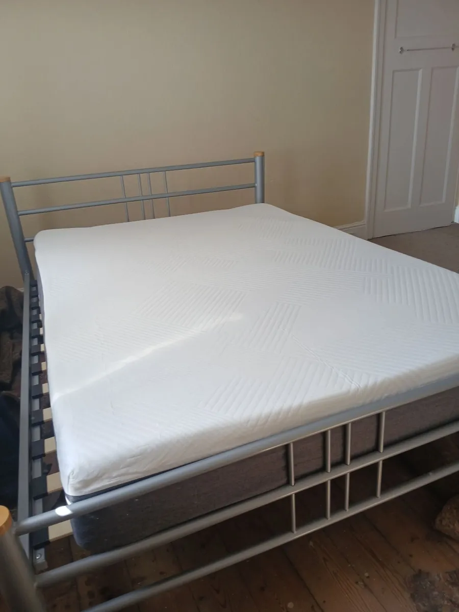 Double Bed with Mattress - Image 1