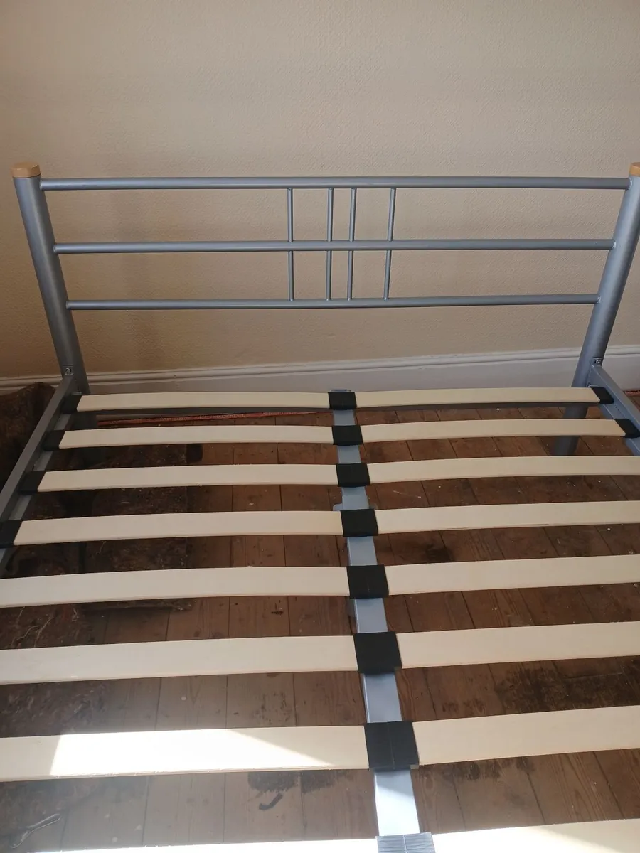 Double Bed with Mattress - Image 3