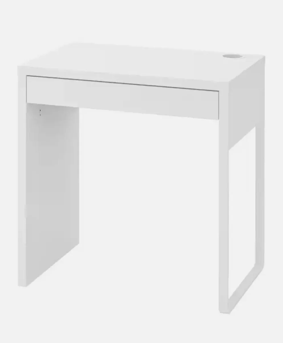 IKEA small white desk - Image 2