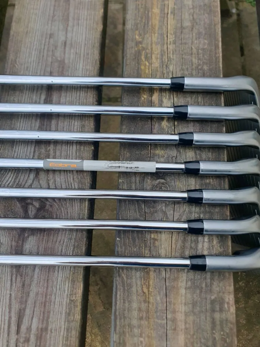 As new cobra ltdx king forged irons - Image 3