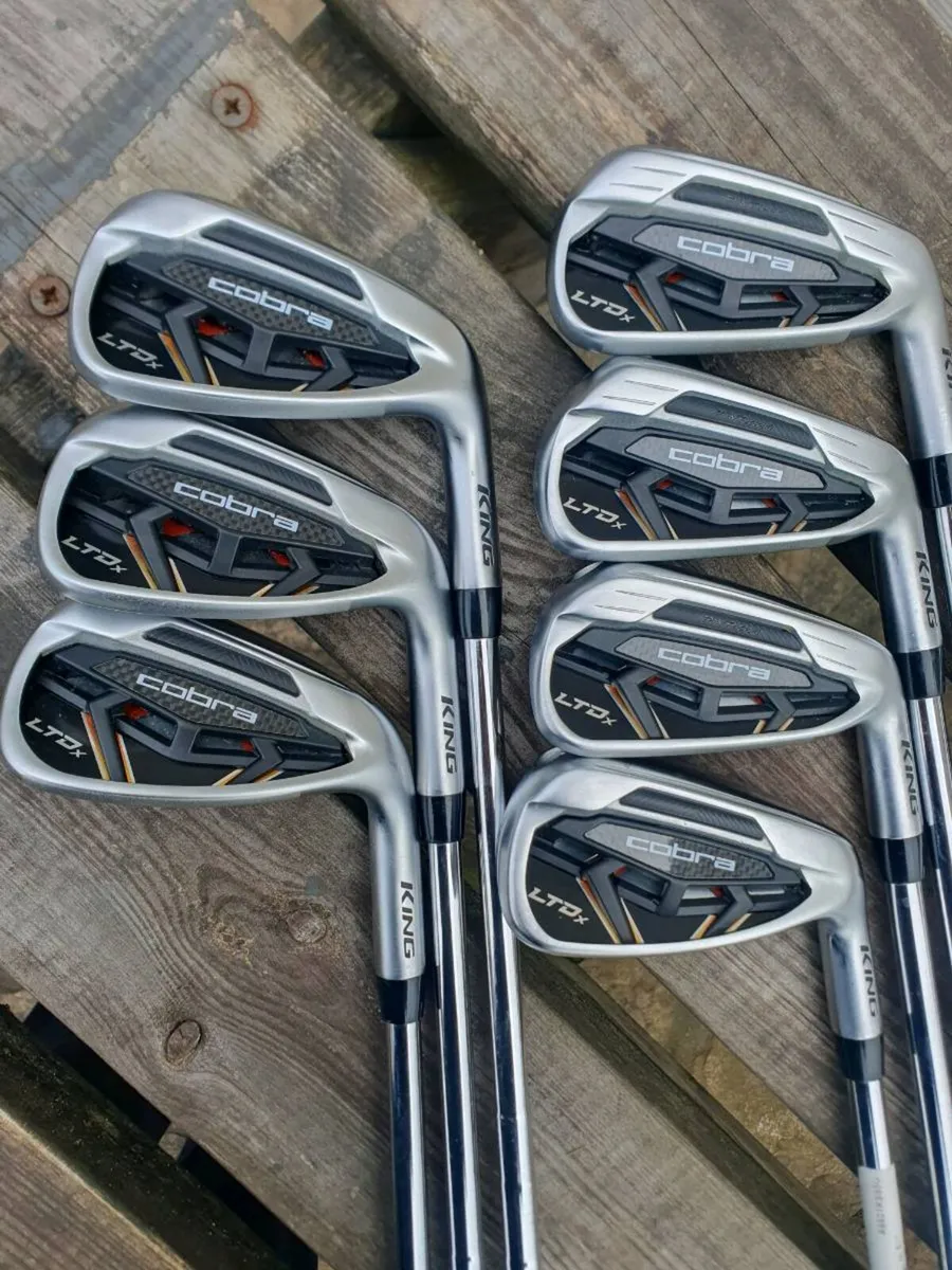 As new cobra ltdx king forged irons - Image 1