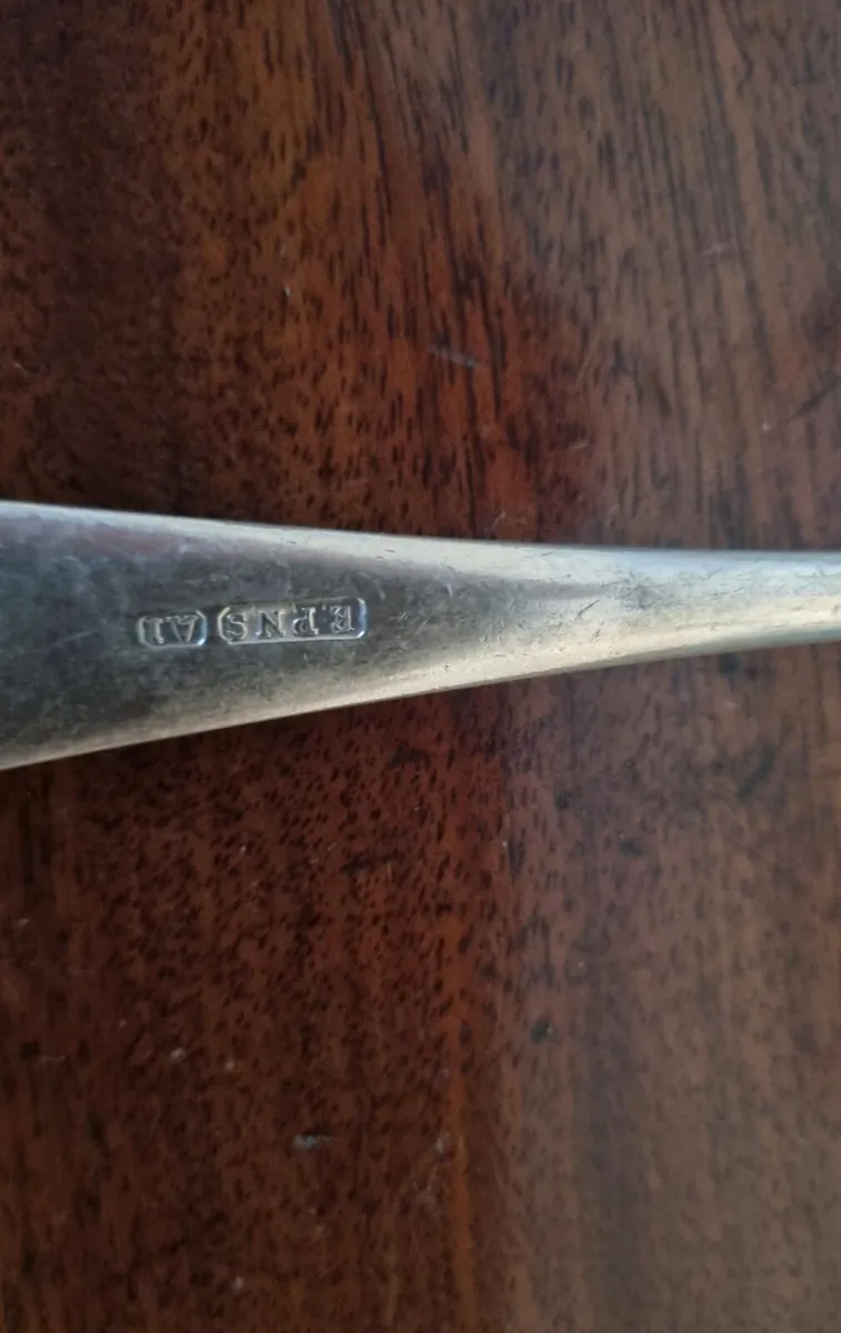 Antique Silver Soup Spoons - Image 3