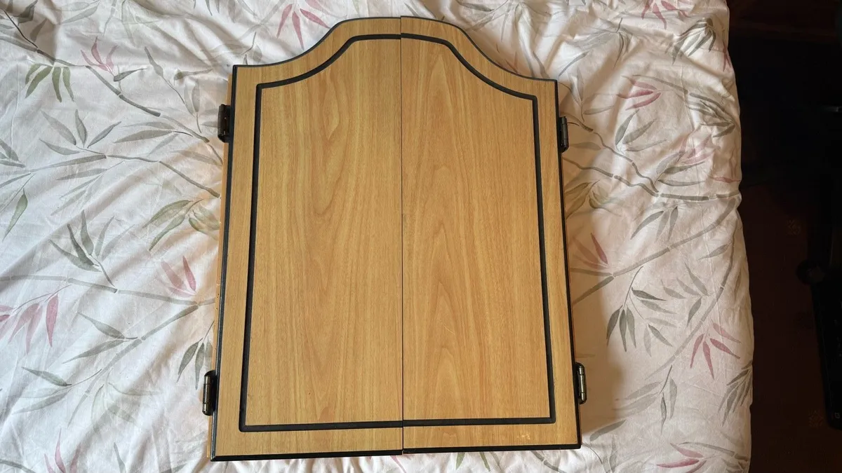 Darts board and Cabinet - Image 2