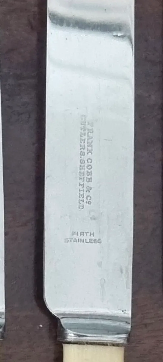 Antique Collection of Stainless knives - Image 4