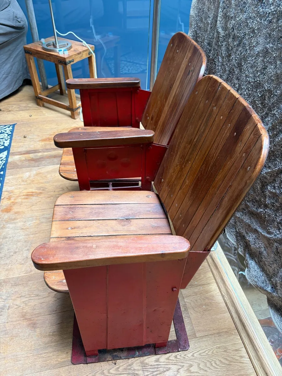 Vintage Cinema Seats - Image 2