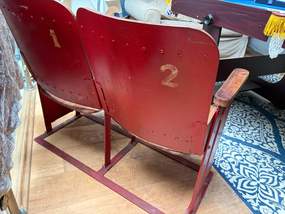 Vintage Cinema Seats - Image 4