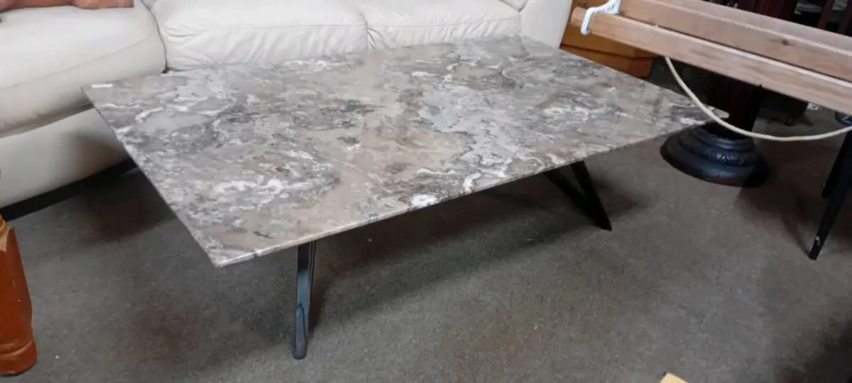 Large Marble Coffee Table - Image 1