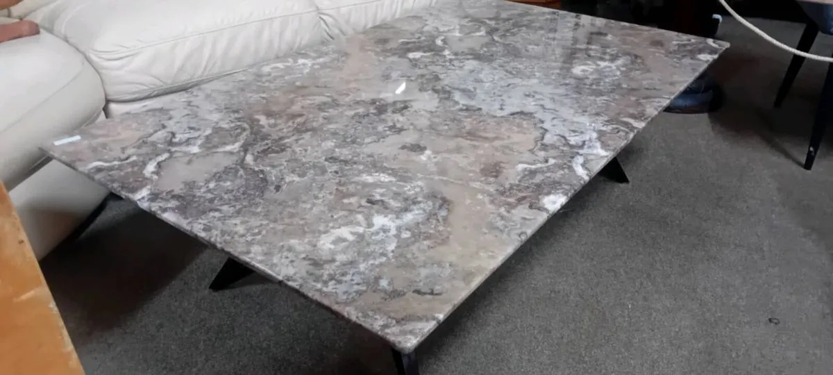Large Marble Coffee Table - Image 2