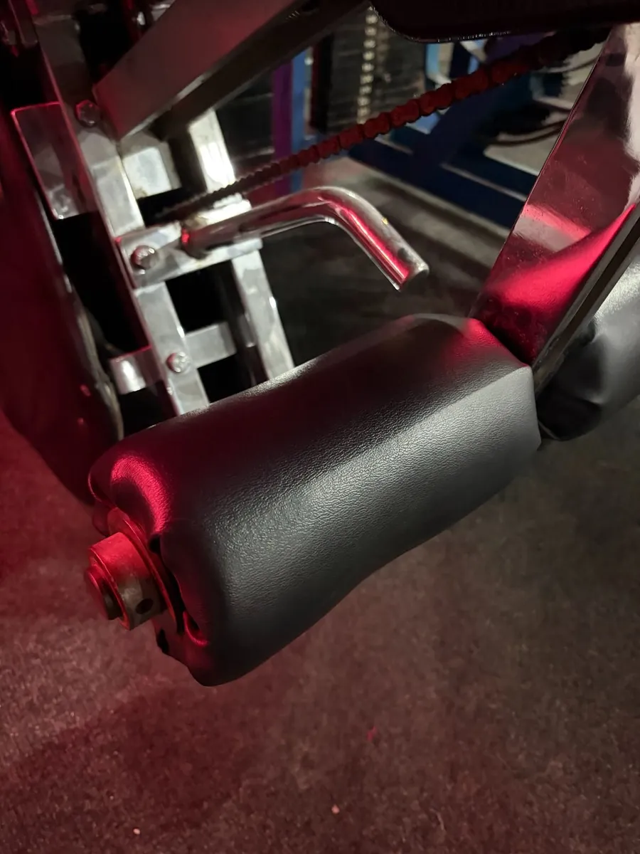 Chrome Nautilus Leg Machines - Image 1