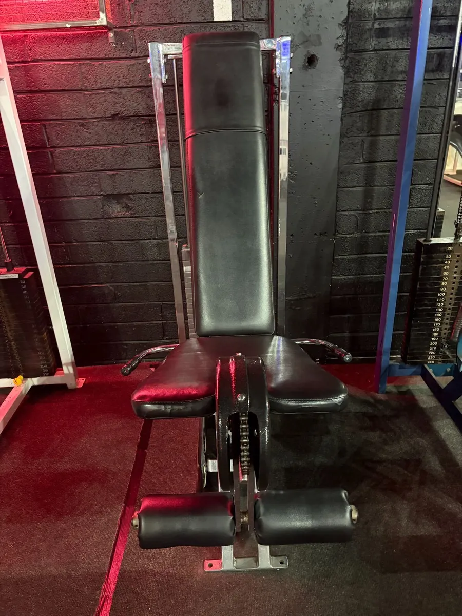 Chrome Nautilus Leg Machines - Image 4