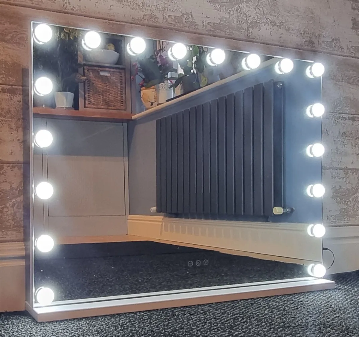 Dressing Makeup Cosmetic Mirror 80x62cm Dual LED - Image 3