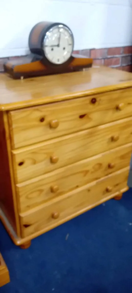 Modern Solid Pine Chest Of Drawers - Image 2